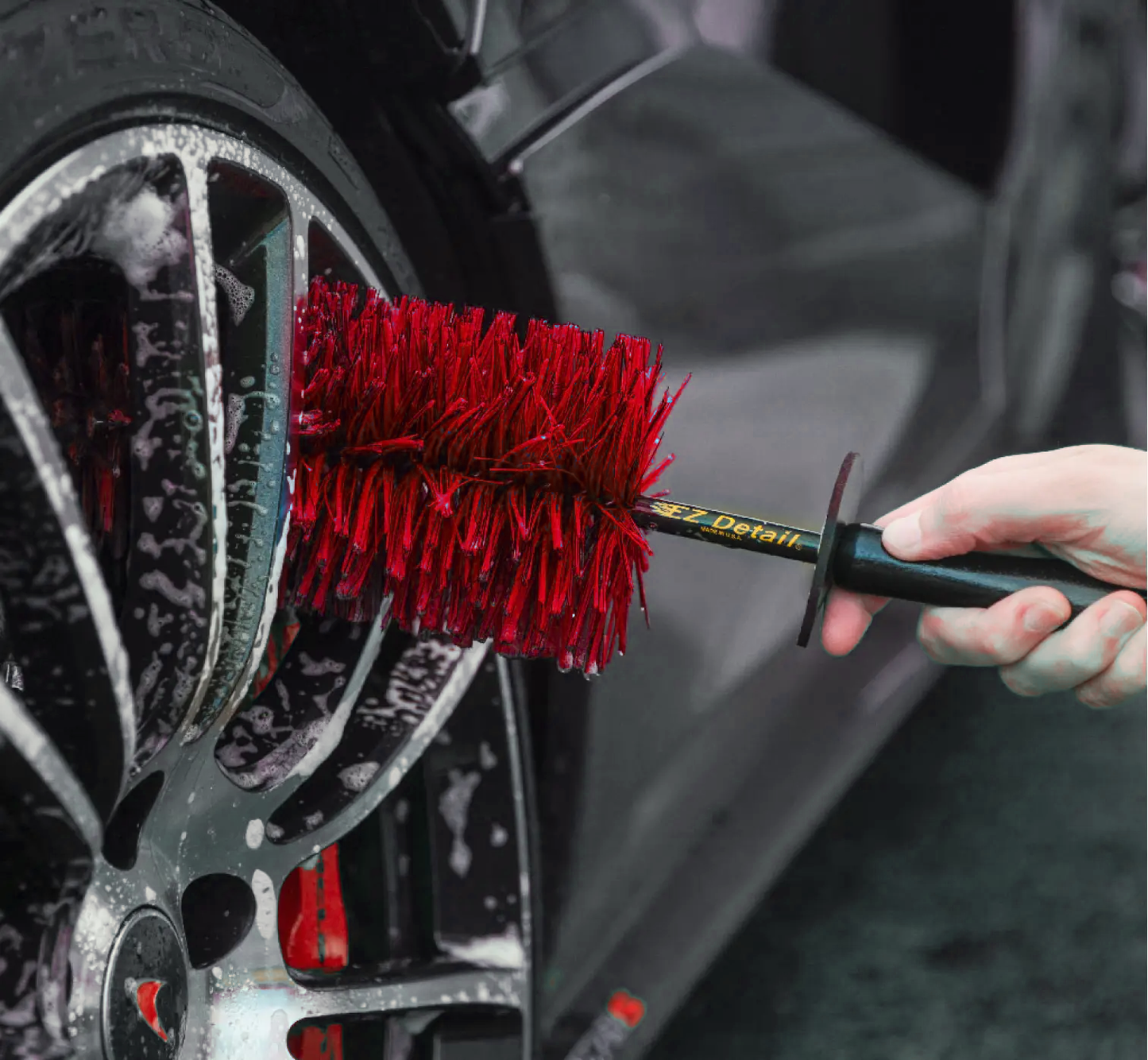 EZ Car Care Wheel Brush
