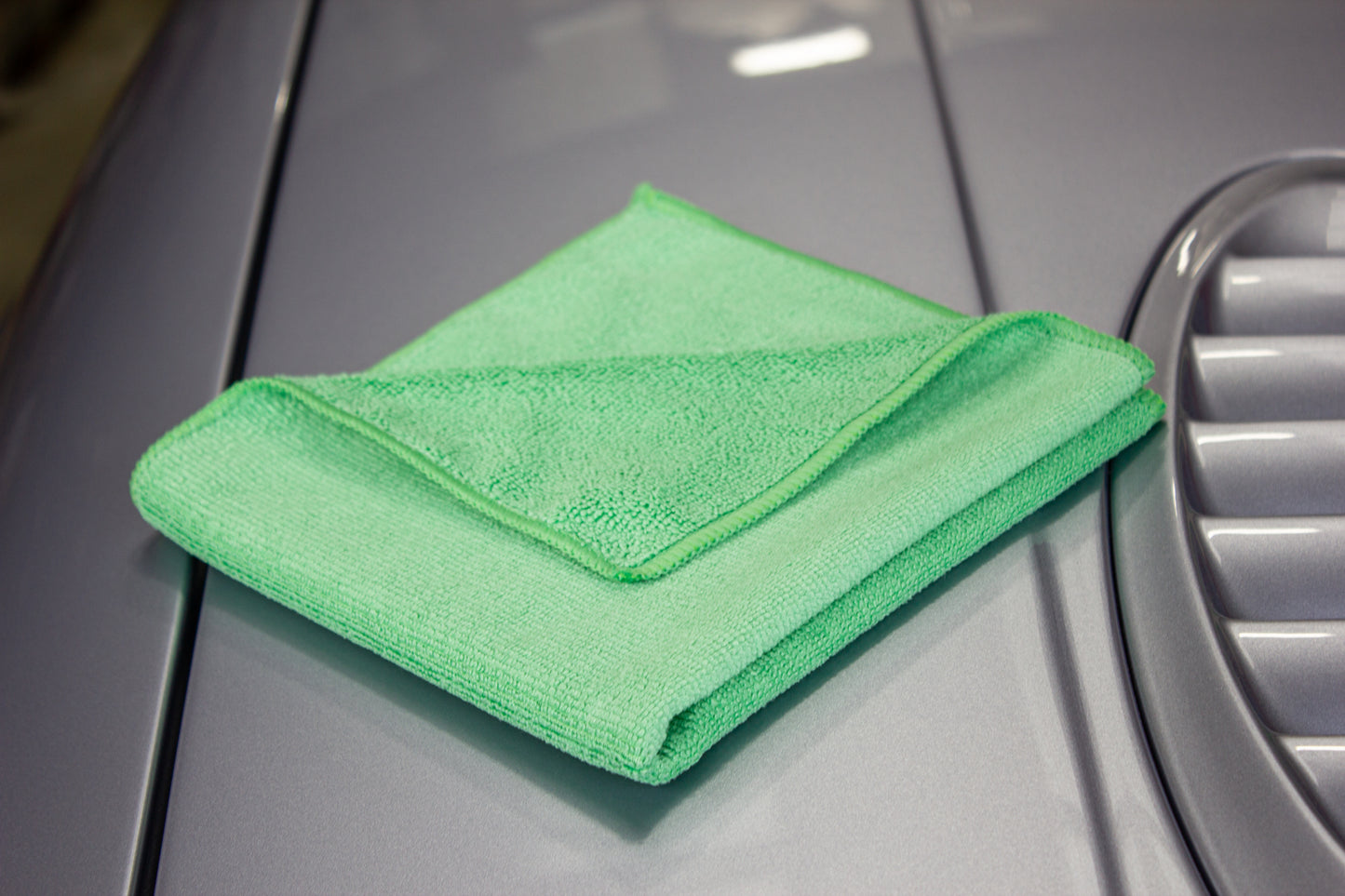 All Rounder Green (x10) Microfibre Towel, 40cm x 40cm,