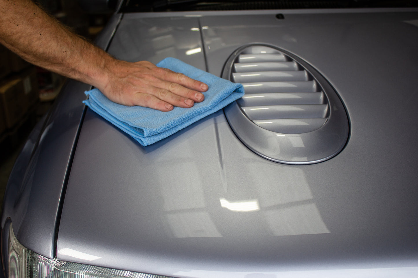 All Rounder Blue (x10) Microfibre Towel, 40cm x 40cm