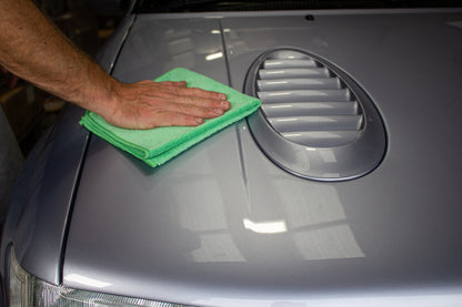 All Rounder Green (x10) Microfibre Towel, 40cm x 40cm,