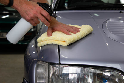 Furry Canary 360 GSM Plush Microfibre Towel, 40cm x 40cm