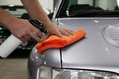 Orange Canary 360 GSM Plush Microfibre Towel, 40cm x 40cm