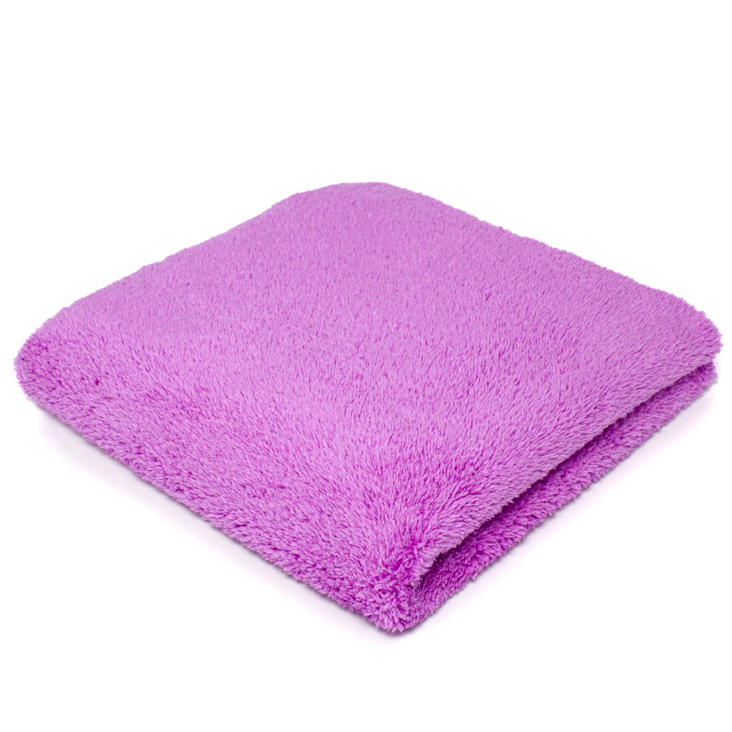 Supa Soft Purple Extra Plush Microfibre Towel, 40cm x 40cm