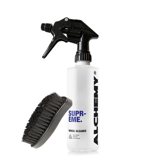 Alchemy Supreme & Tyre Scrubbing Brush