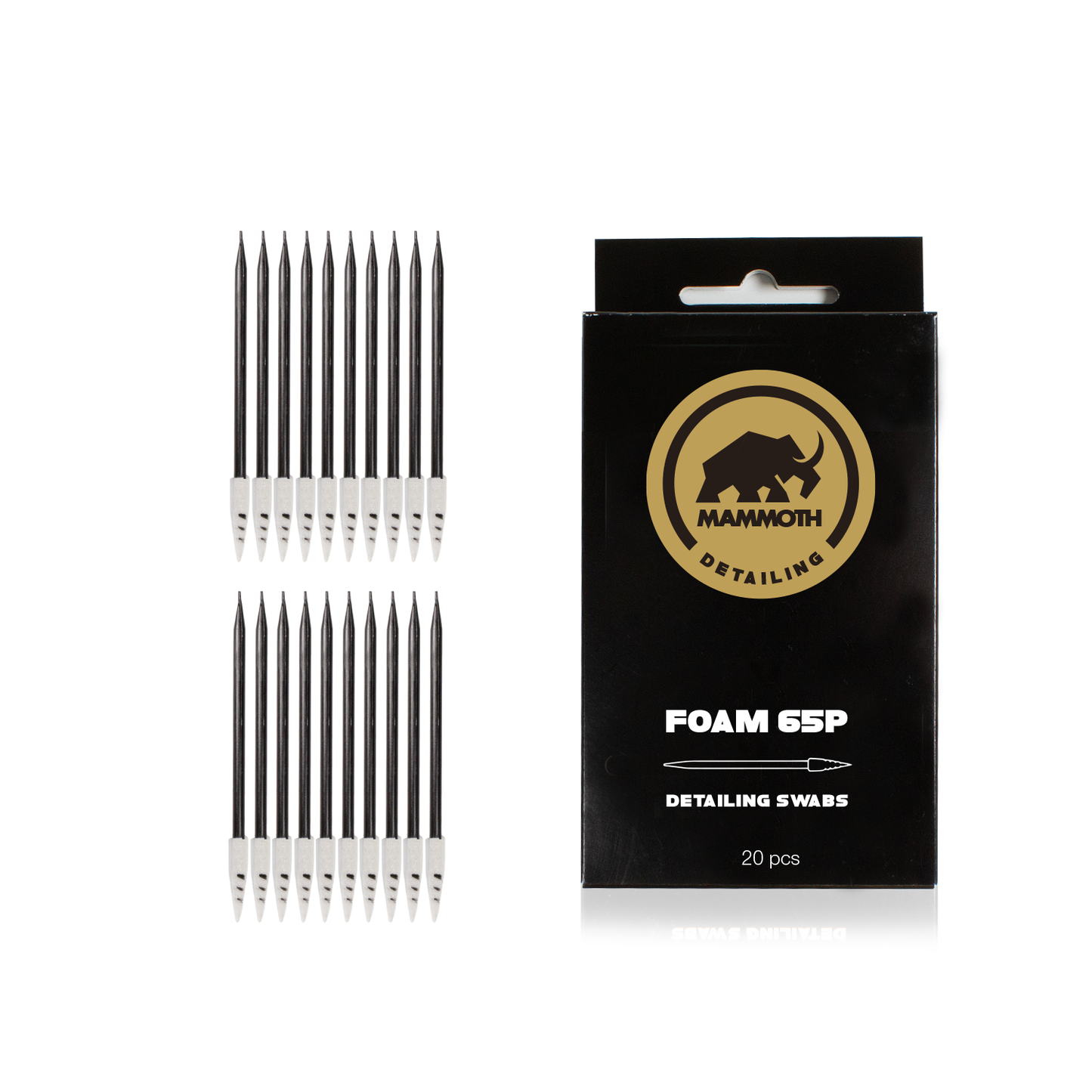 Foam 65P Detailing Swabs