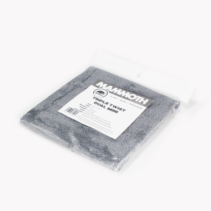 Triple Twist 1150 GSM Dual Mini Drying Towel, 20cm x 40cm